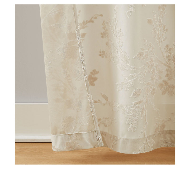 5th Avenue Lux Lark Burn Out 37x96 Sheer WindowPanel 2pc Set — View 6