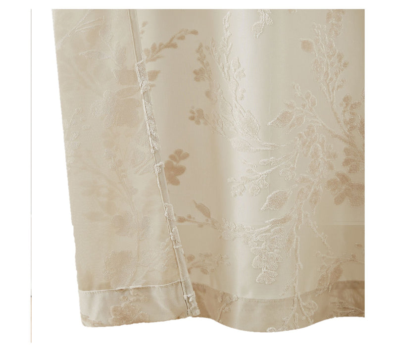 5th Avenue Lux Lark Burn Out 37x96 Sheer WindowPanel 2pc Set — View 7