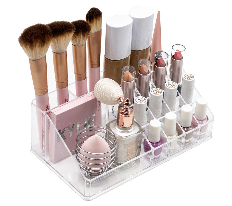 Sorbus Marble Makeup and Jewelry Storage Case -Great for Bath — View 7