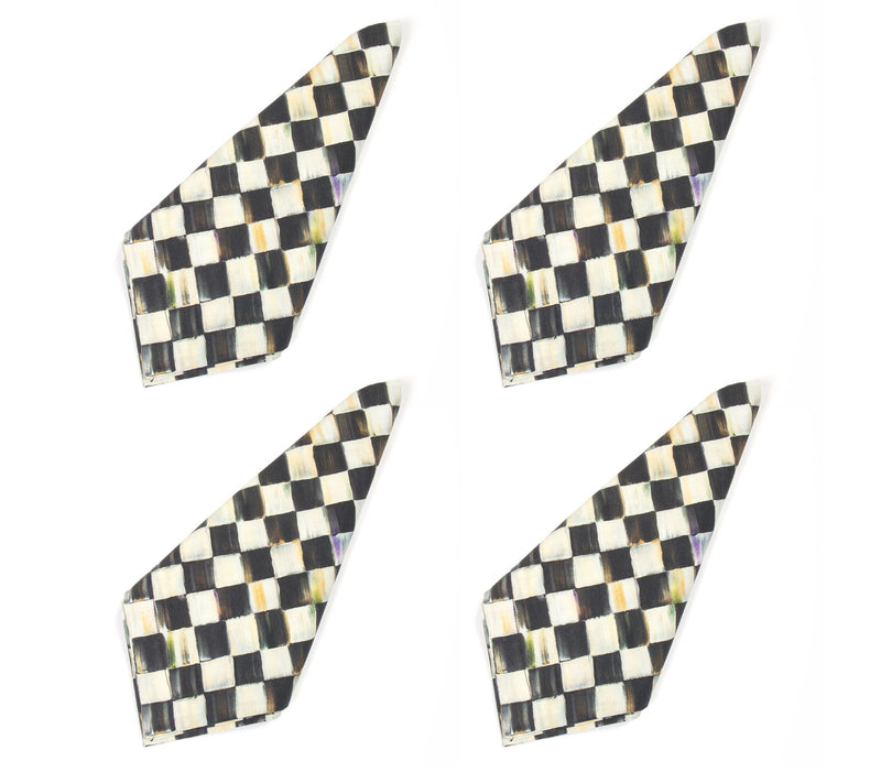 MacKenzie- Childs Set of 4 Cotton Napkins — View 5