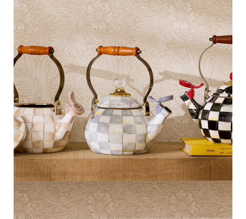 MacKenzie- Childs 2-Quart Whistling Tea Kettle — View 5