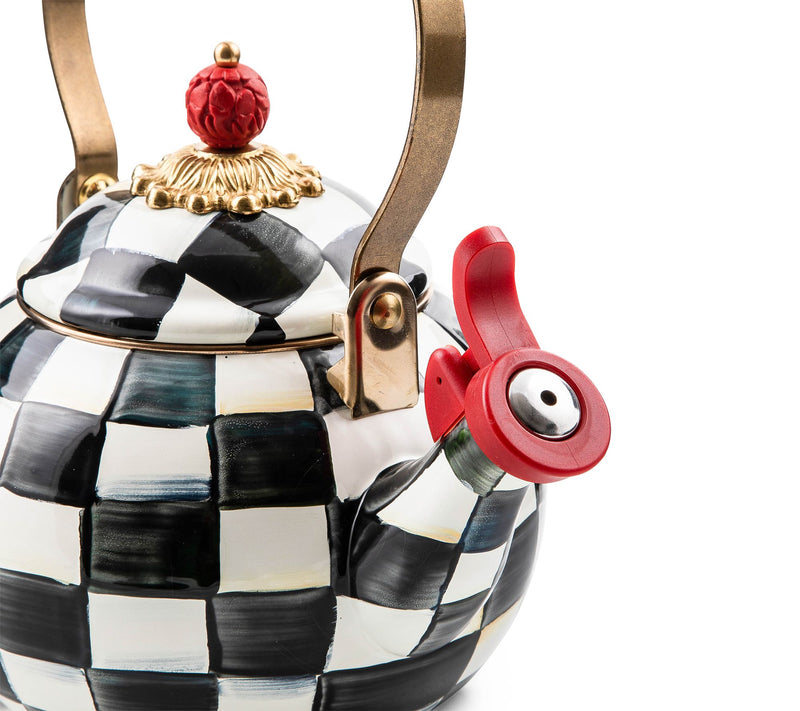 MacKenzie- Childs 2-Quart Whistling Tea Kettle — View 4