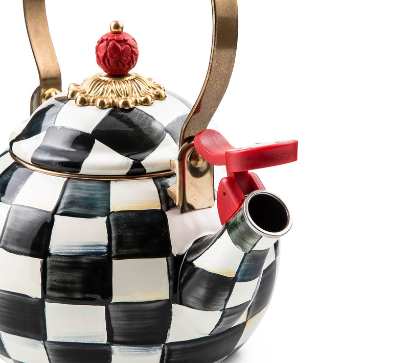 MacKenzie- Childs 2-Quart Whistling Tea Kettle — View 3
