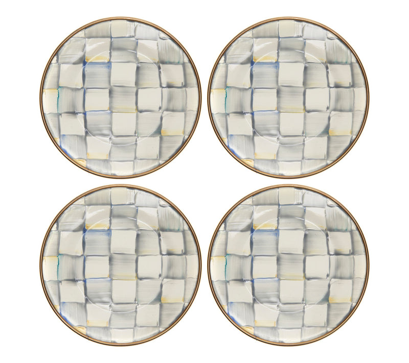 MacKenzie- Childs Set of 4 Appetizer Plates — View 3
