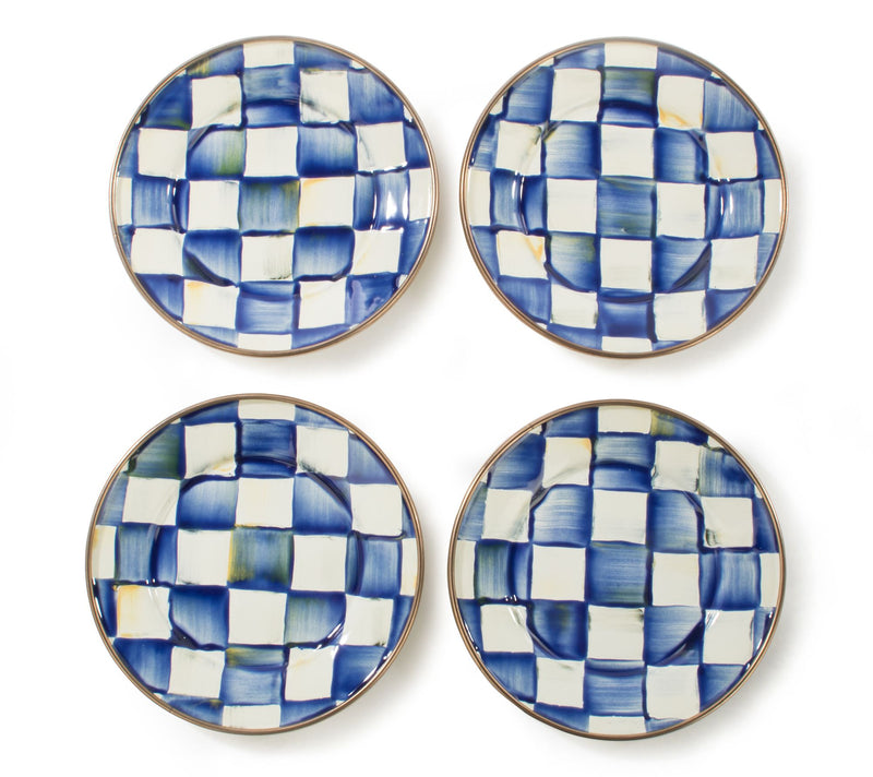 MacKenzie- Childs Set of 4 Appetizer Plates — View 7