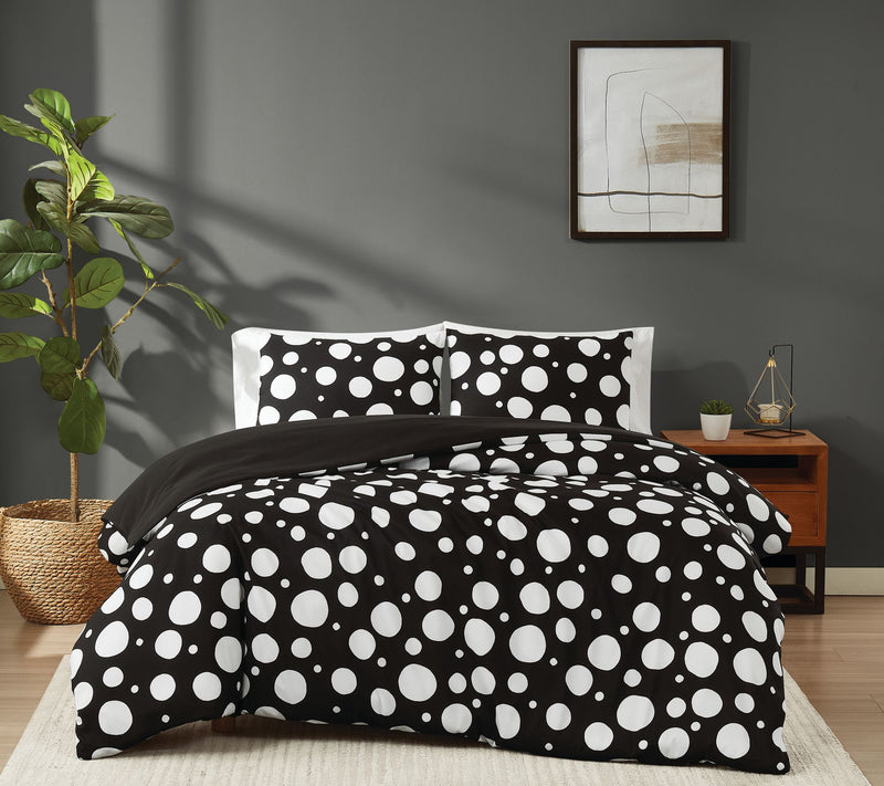 Truly Soft Sophia Dot Full/Queen 3 Piece DuvetCover Set — Main view