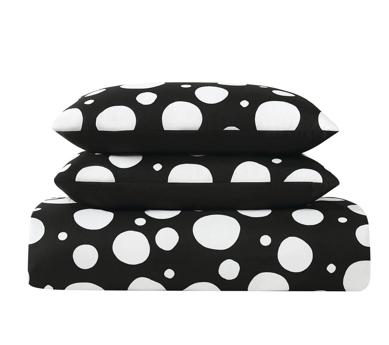Truly Soft Sophia Dot Full/Queen 3 Piece DuvetCover Set — View 4