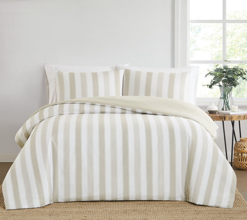 Truly Soft Aiden Stripe King 3 Piece Duvet Cover Set — Main view