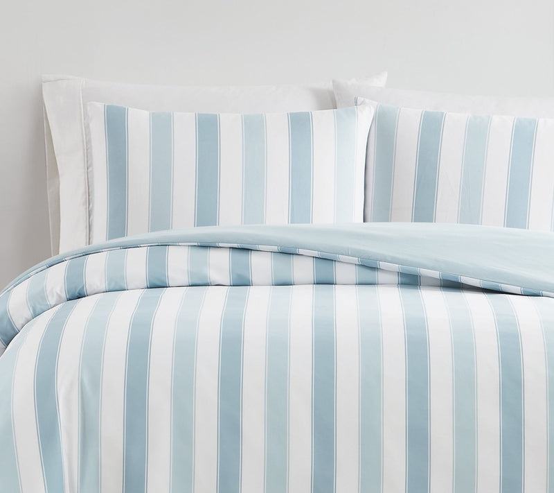 Truly Soft Aiden Stripe Full/Queen 3 Piece Duvet Cover Set — View 4