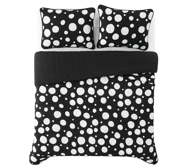 Truly Soft Sophia Dot Twin/Twin XL 2 Piece Quilt Set — View 4