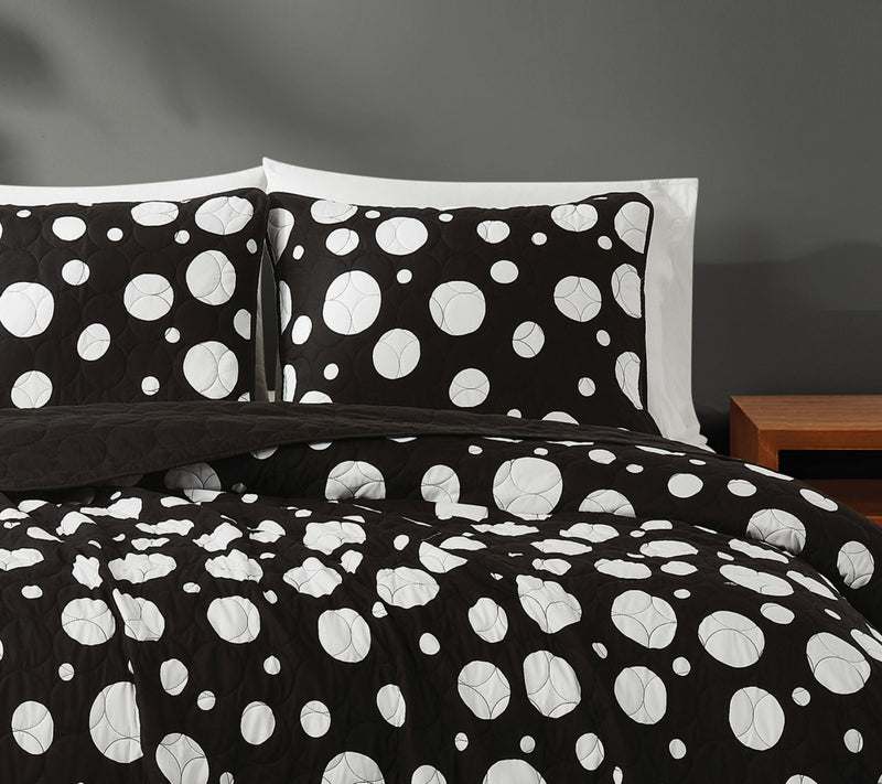 Truly Soft Sophia Dot Twin/Twin XL 2 Piece Quilt Set — View 2