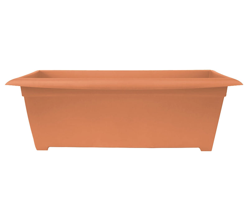 Bloem Dayton Large Window Deck Box Planter: 27"- Coral, 7 Gal — View 12