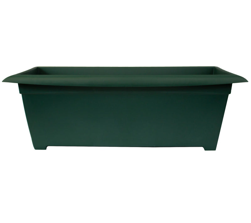 Bloem Dayton Large Window Deck Box Planter: 27"- Coral, 7 Gal — View 13