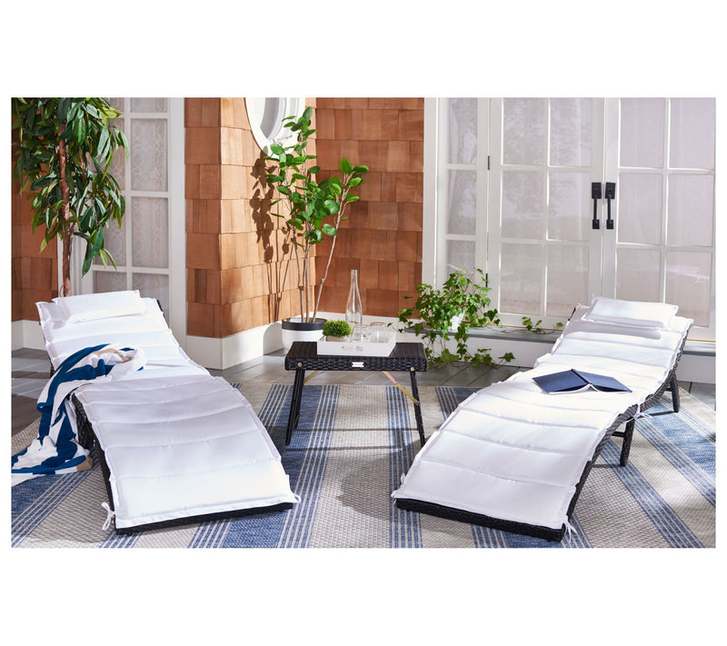 Safavieh Carew 3pc Sun Lounger Set — View 6