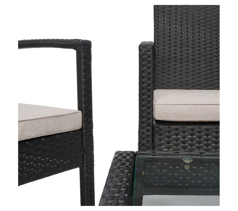 Safavieh Bassey 4pc Living Set — View 4