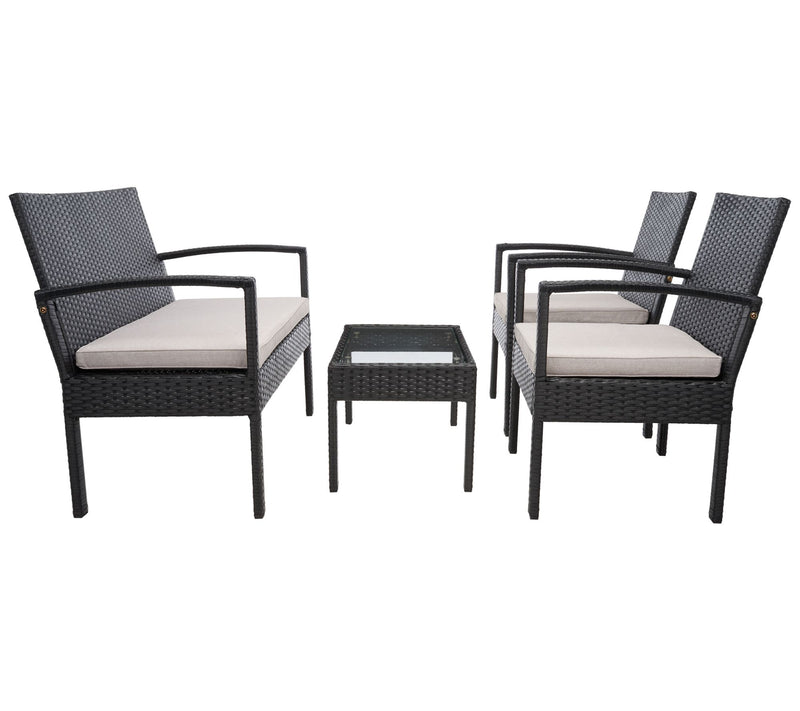 Safavieh Bassey 4pc Living Set — View 6