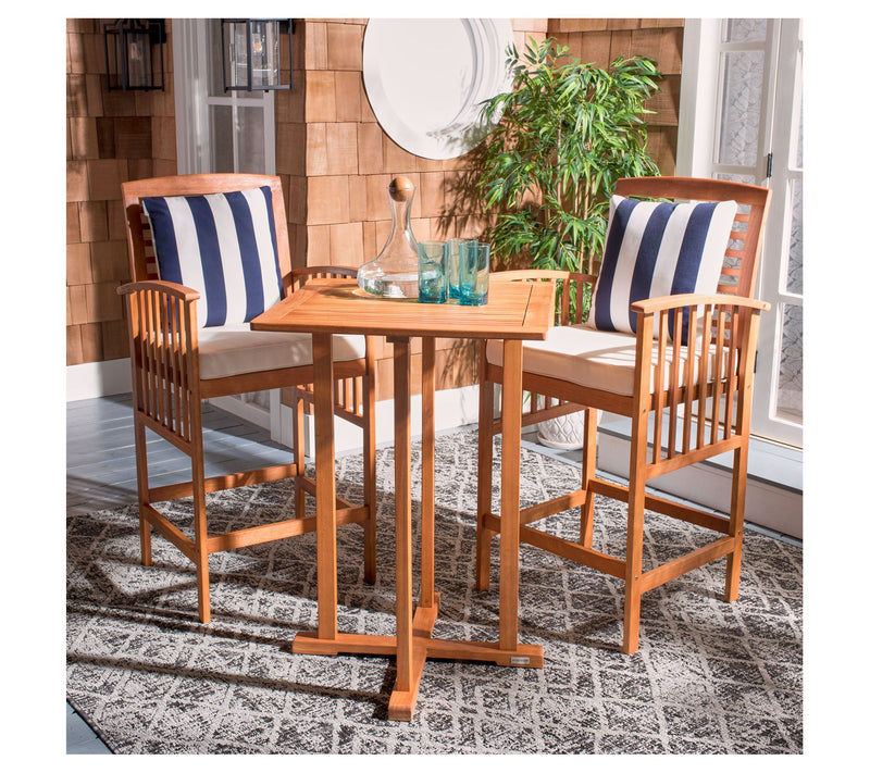 Safavieh Pate 3pc Bar Height Bistro Set — View 5