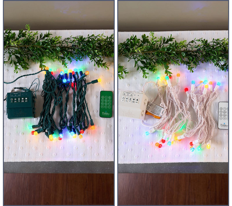 Bethlehem Lights (2) Berry Bulb Light Strands with Remote — View 5