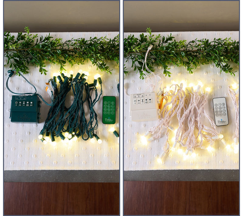 Bethlehem Lights (2) Berry Bulb Light Strands with Remote — View 9