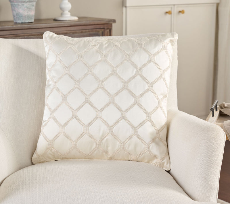 Northern Nights Signature Metallic Embroidered Dec Pillow — Main view