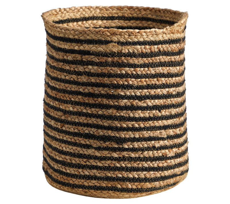 Nearly Natural 13.5" Handmade Natural Jute Planter — Main view