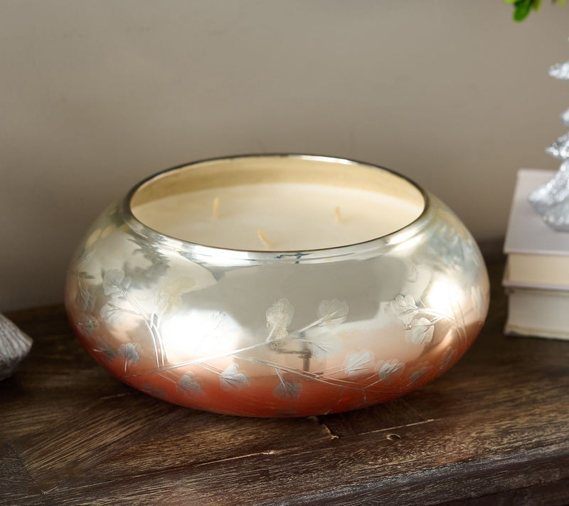 Home Reflections 50oz Etched Coffee Table Candle — Main view