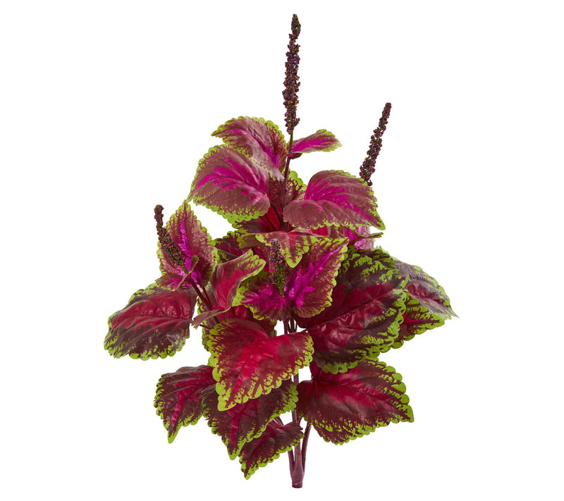 Nearly Natural 23" Coleus Bush Artificial Plant (Set of 6) — Main view