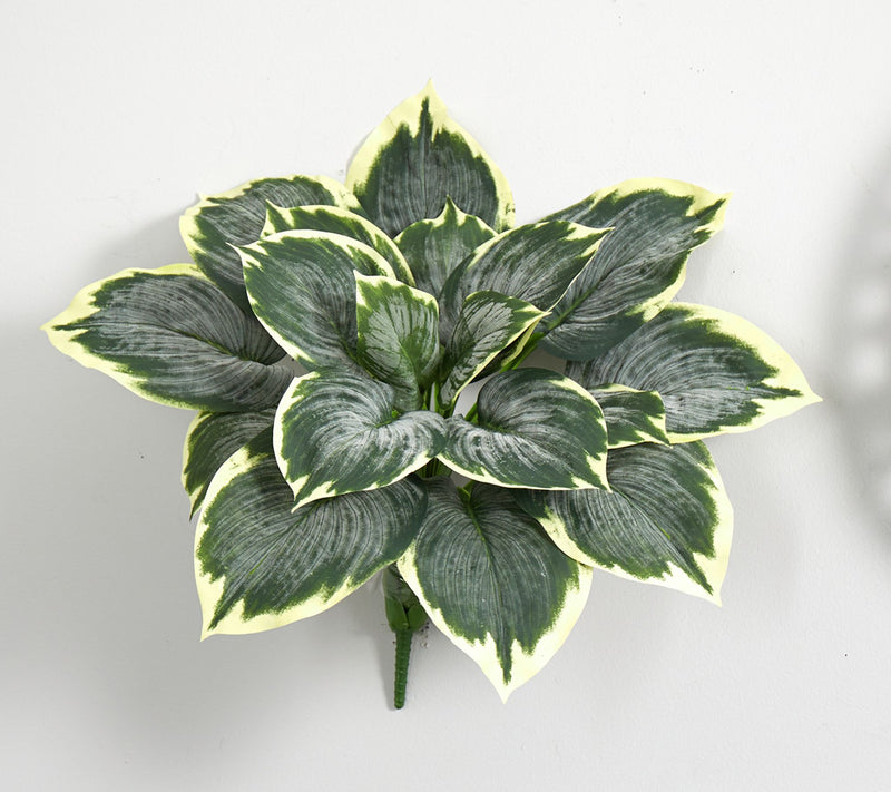 Nearly Natural Variegated Hosta Artificial Plant (Set of 6) — View 2