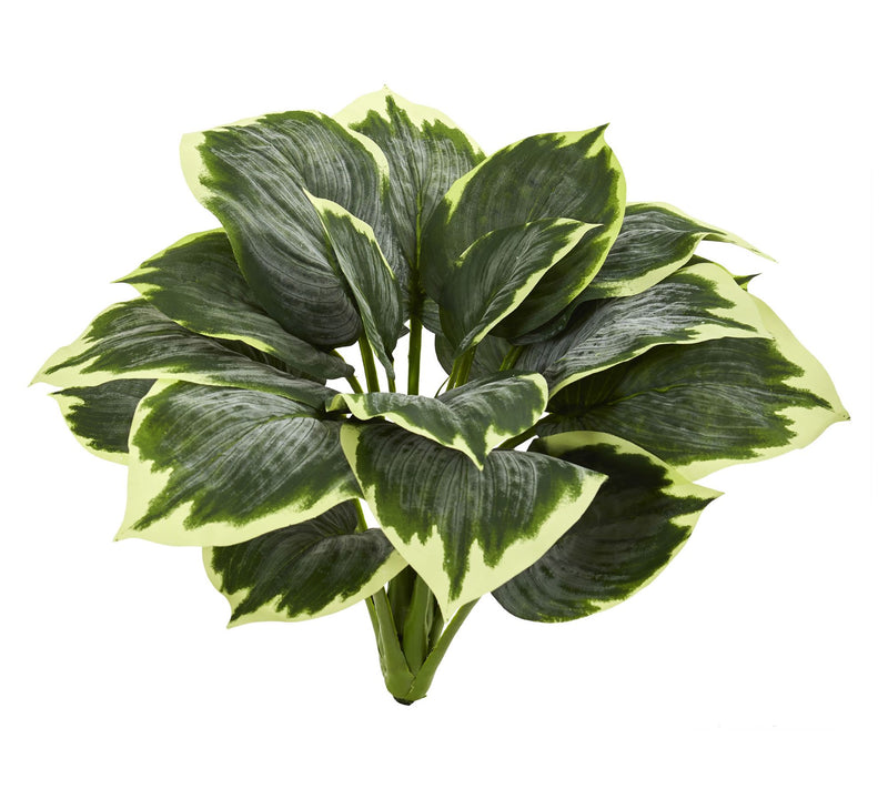 Nearly Natural Variegated Hosta Artificial Plant (Set of 6) — Main view