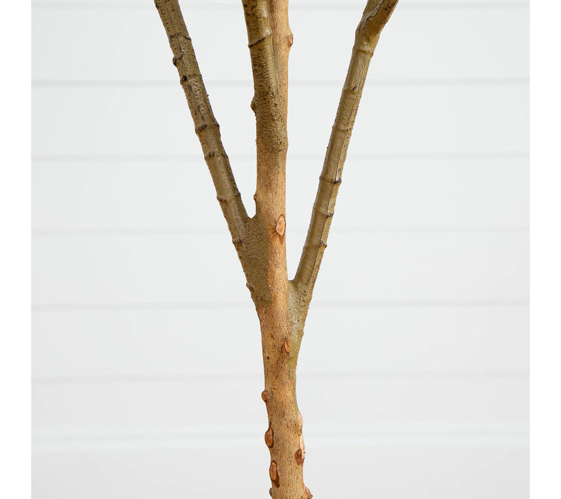 Nearly Natural 6' Artificial Olive Tree with Natural Trunk — View 6