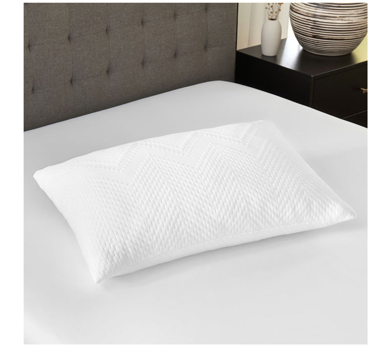 Bodipedic Custom Comfort Memory Foam Cluster Jumbo Bed Pillow — View 4