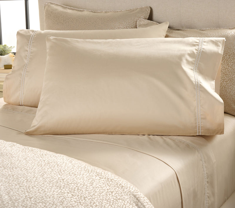 Northern Nights Signature Double Baratta Stripe Sateen Sheet Set-Queen — View 9