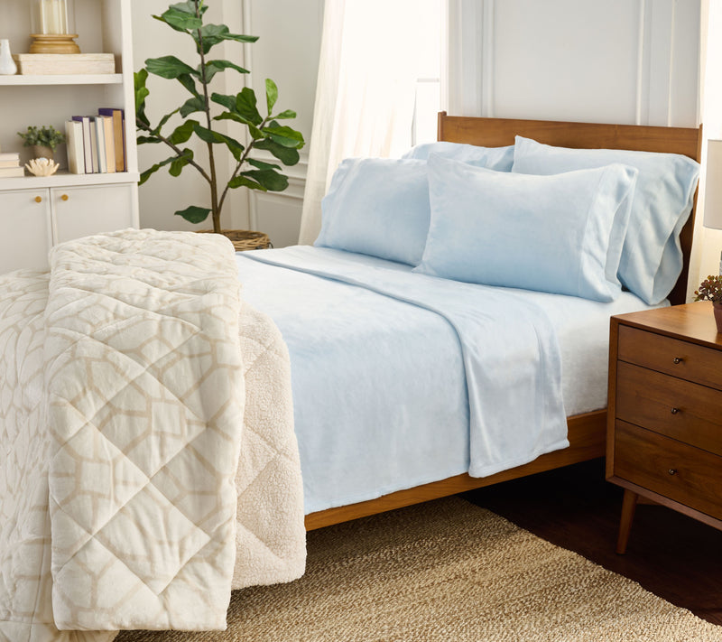 Berkshire Velvetsoft Sheet Set with Extra Pillowcases — View 19