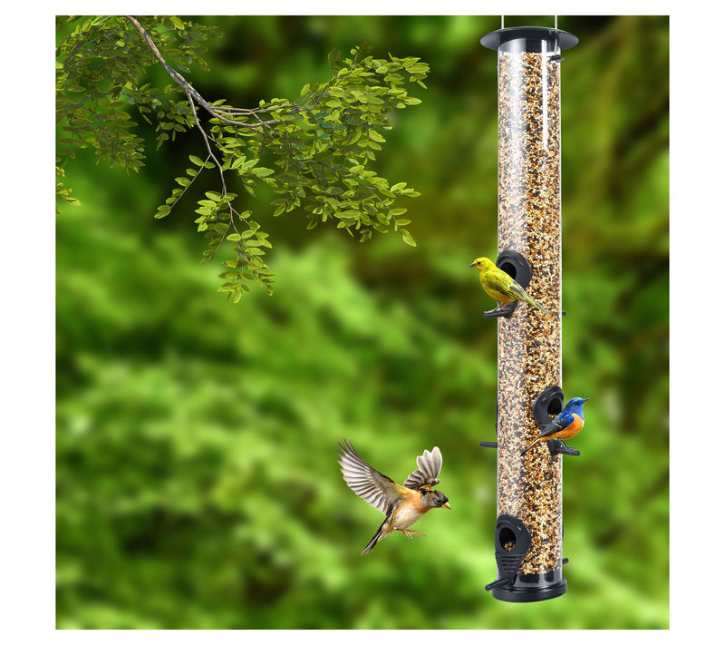 Backyard Expressions Tube Hanging Bird Feeder -23" 6 Port — View 4