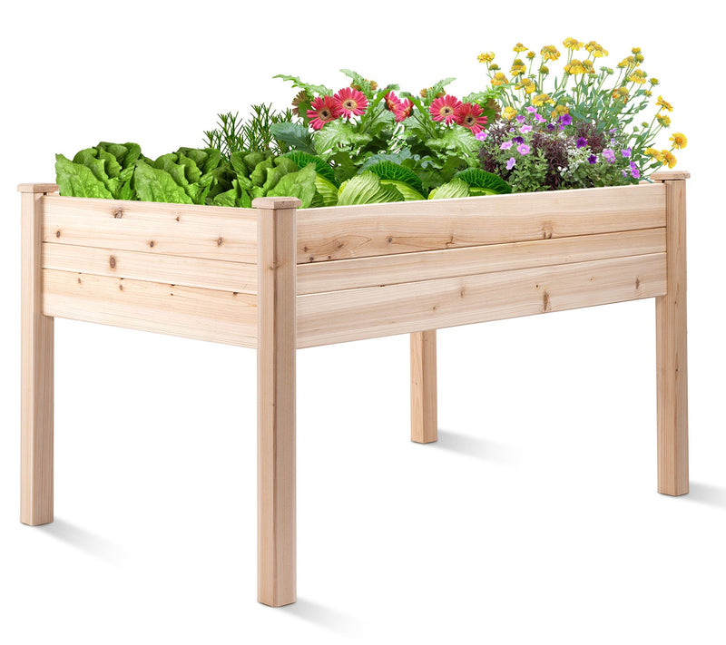 Backyard Expressions 48x30x32in Raised Garden Bed - Natural — View 3