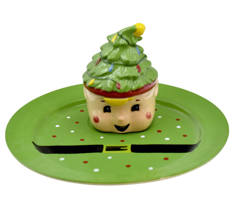 Temp-tations Special Edition Seasonal 12" Platter w/ Lidded Ramekin — Main view