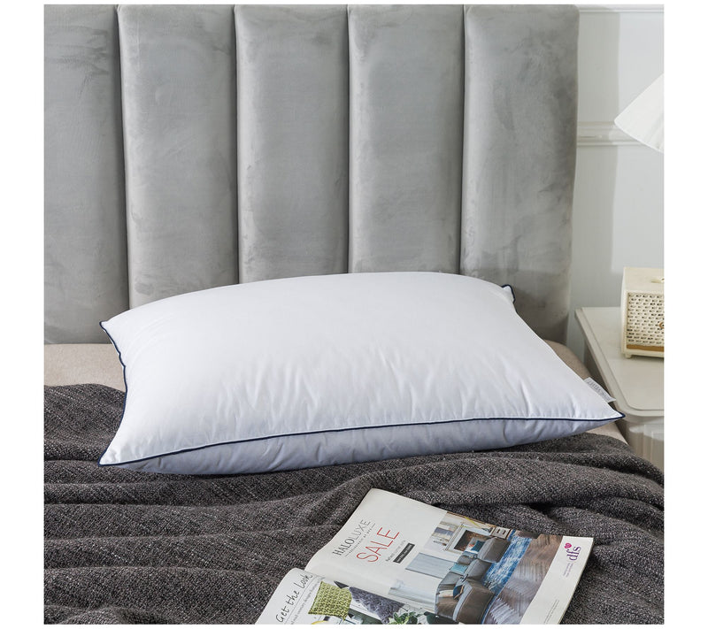 Royal Velvet White European Down Nano Feather Pillow- Std/Qn — View 2