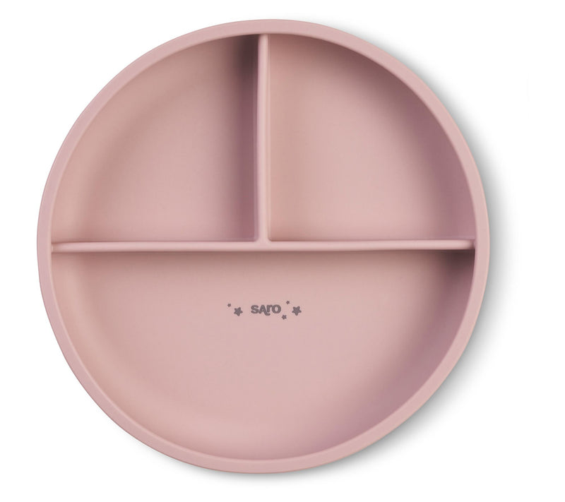 SARO Food & Fun 3 Compartment Plate — Main view