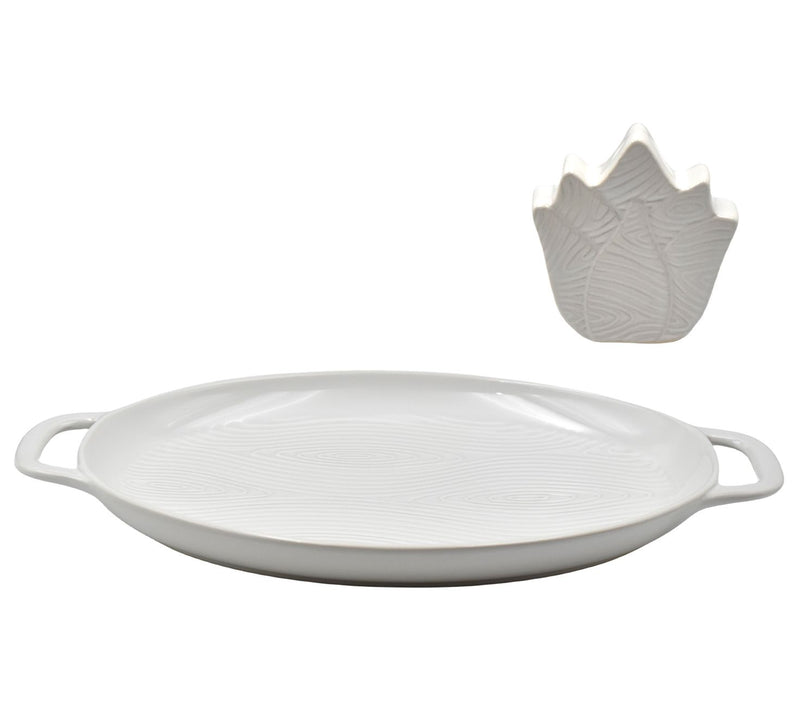 Temp-tations Woodland Special Edition Oval Deep Dish Giving Plate — View 7