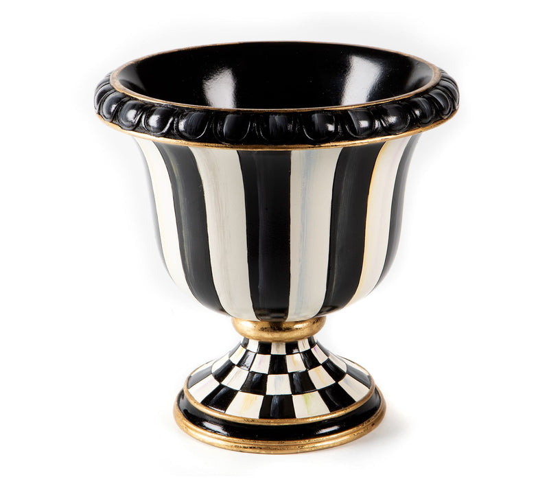 MacKenzie-Childs Courtly Stripe Tabletop Urn — View 3