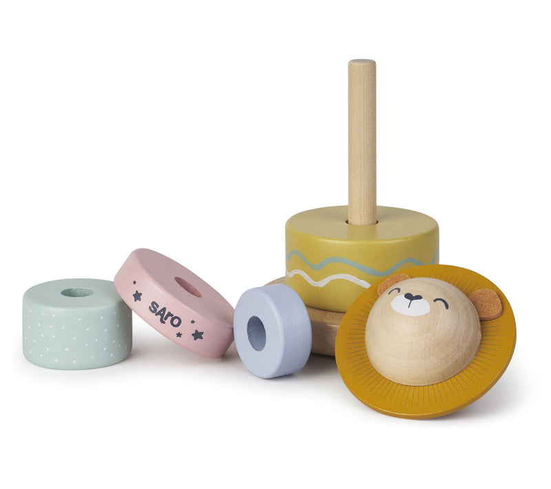 SARO Wooden Stacking Toy — View 5