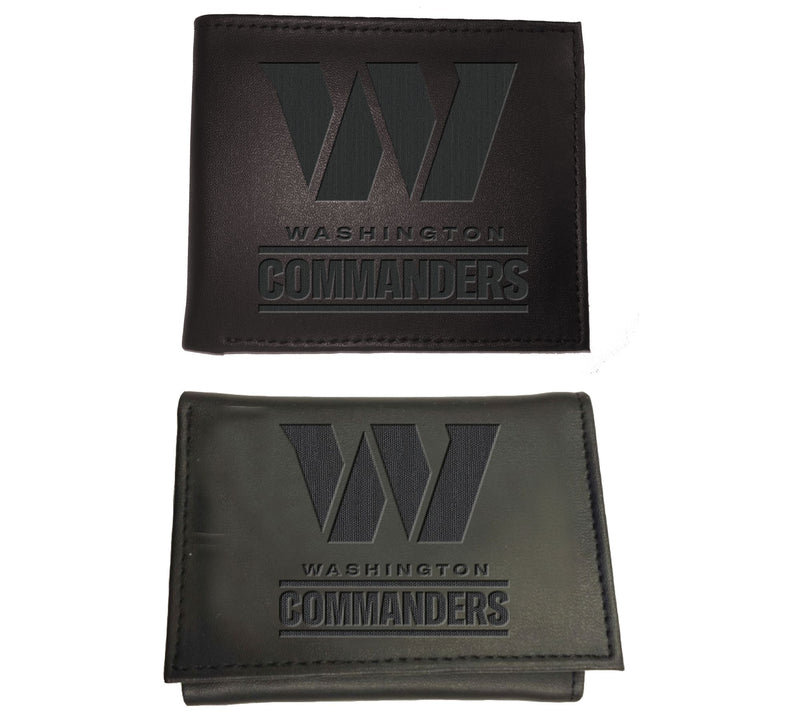 Evergreen NFL Bi-Fold & Tri-Fold Black Wallet Gift Set — Main view