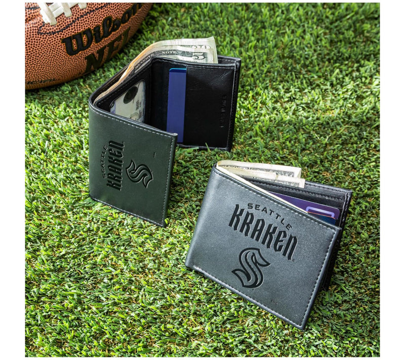 Evergreen NHL Bi-Fold & Tri-Fold Black Wallet Gift Set — View 3