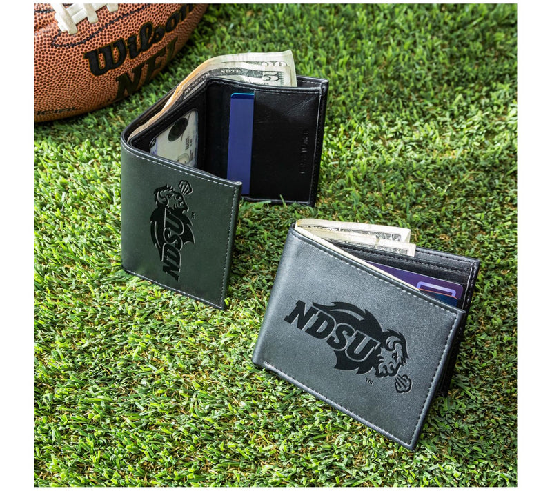 Evergreen NCAA Bi-Fold & Tri-Fold Black WalletGift Set — View 3