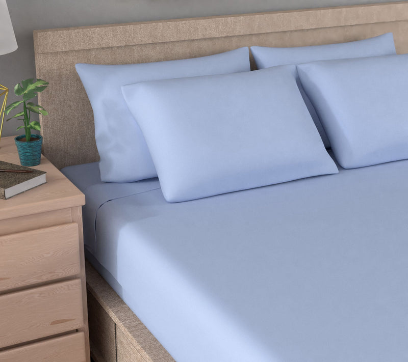 Home Reflections Flannel Sheet Set w/ Extra Cases — View 5