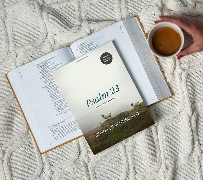 Jennifer Rothschild's Psalm 23 Bible Study w/ Psalms Guided Journal — View 4