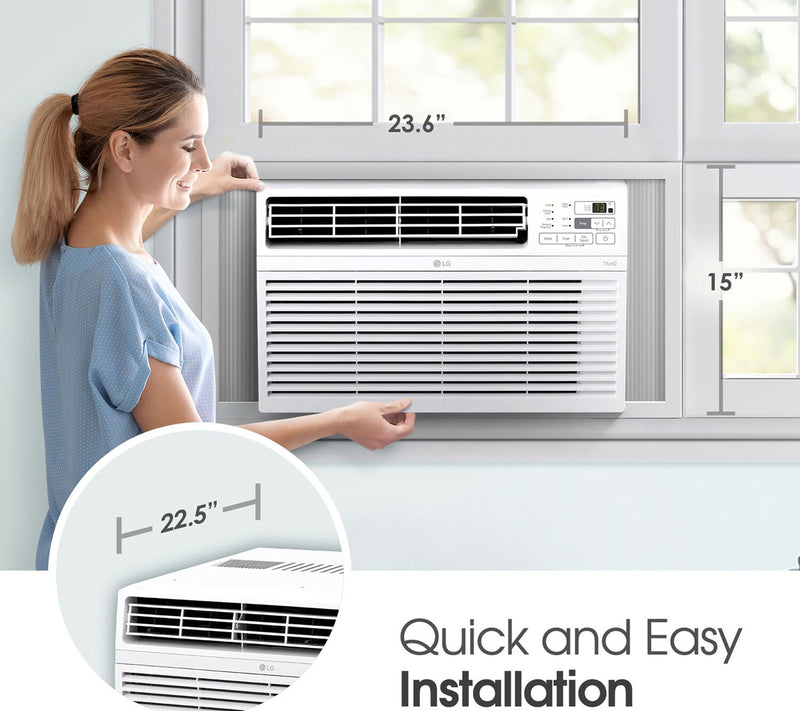 LG 14,000 BTU Window Air Conditioner — View 8