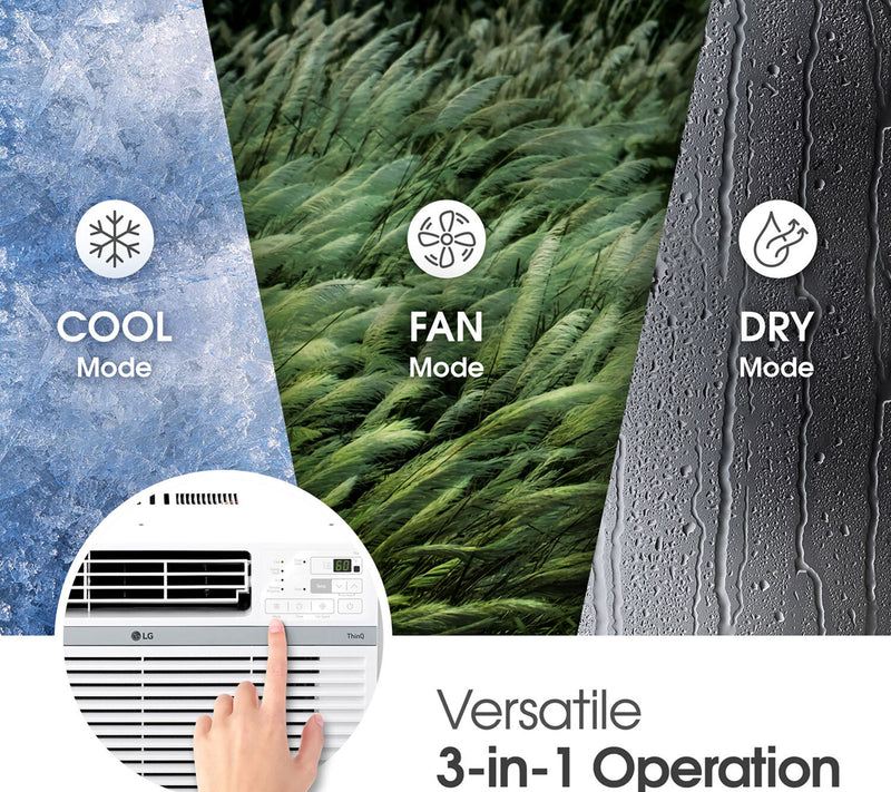 LG 18,000 BTU 230V Window Air Conditioner — View 6