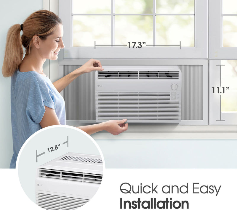 LG 5,000 BTU Window Air Conditioner — View 5