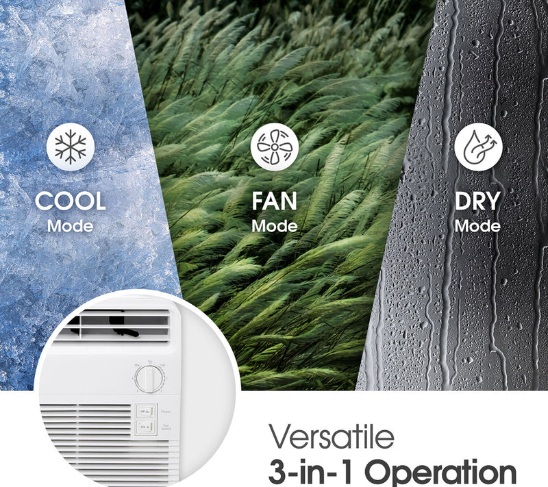 LG 5,000 BTU Window Air Conditioner — View 7